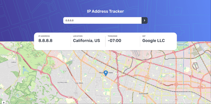 ip address tracker