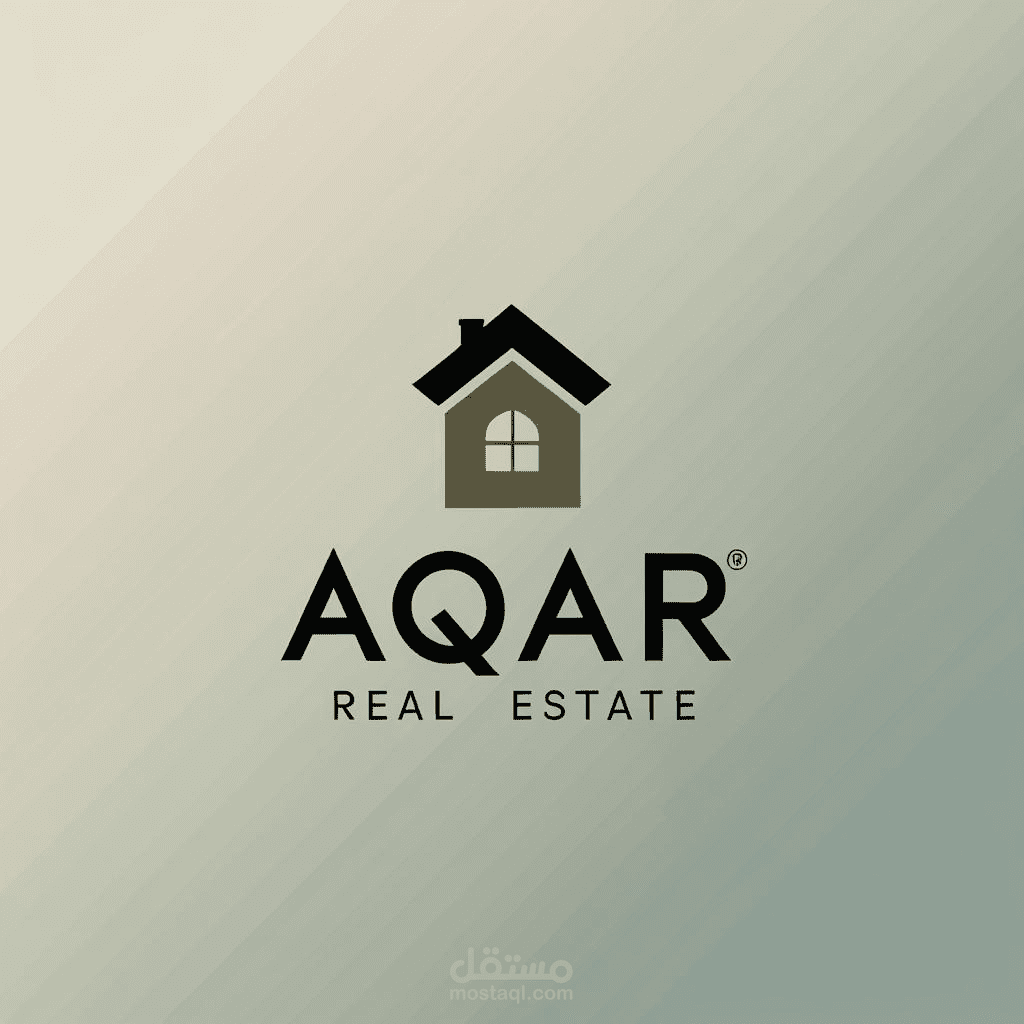تصميم هويه بصريه لشركه عقارات