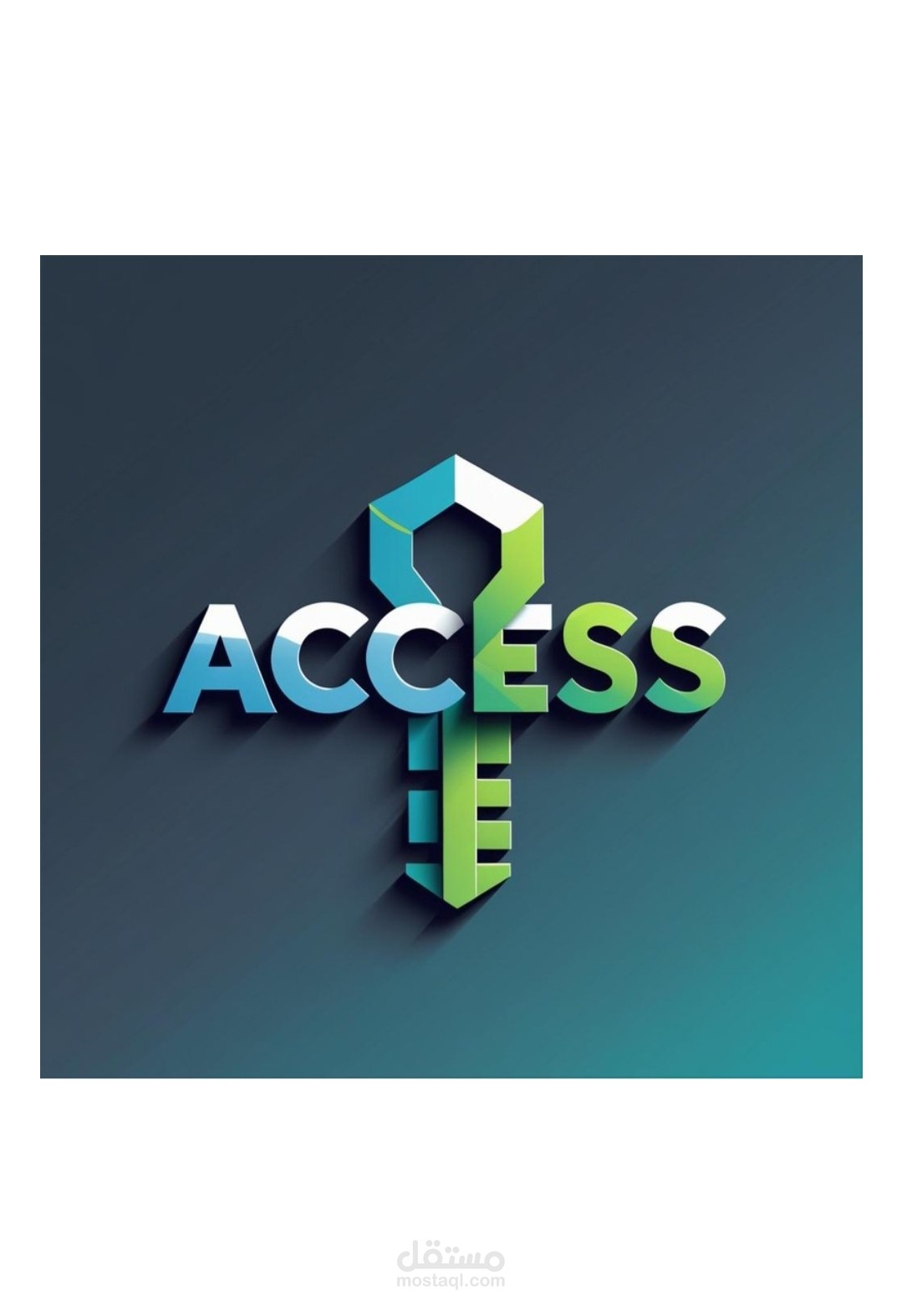 "تم تصميم شعار احترافي لشركة Access المتخصصة في التسويق الرقمي، بأسلوب بسيط وعصري يعكس مفاهيم الوصول، التأثير، والاحتراف، مع قابلية استخدامه عبر جميع المنصات والمطبوعات."