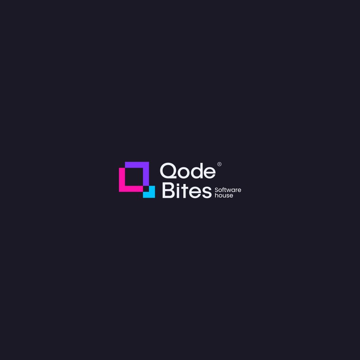 Qodebites - تصميم لوجو احترافي