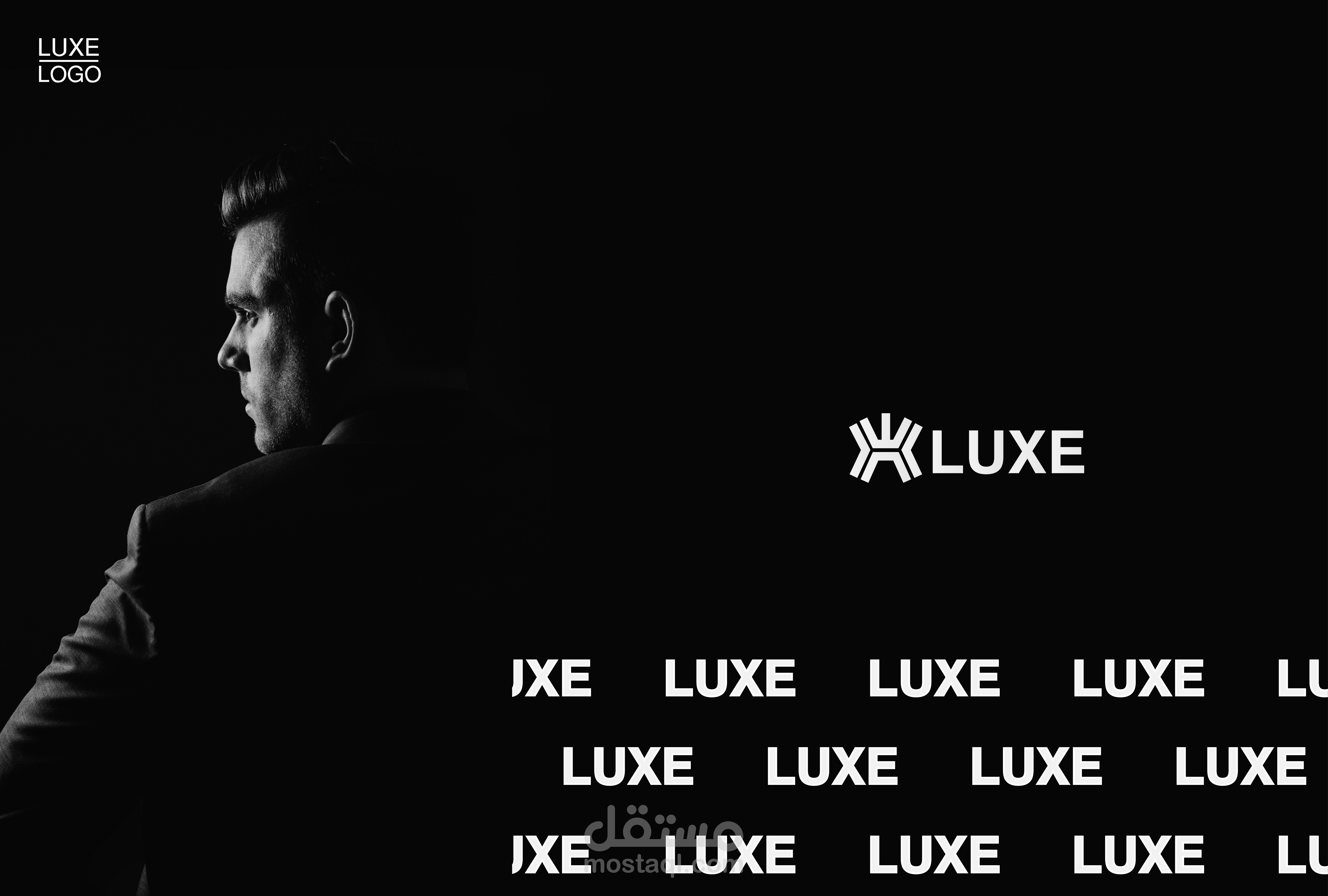 LUXE logo presentation