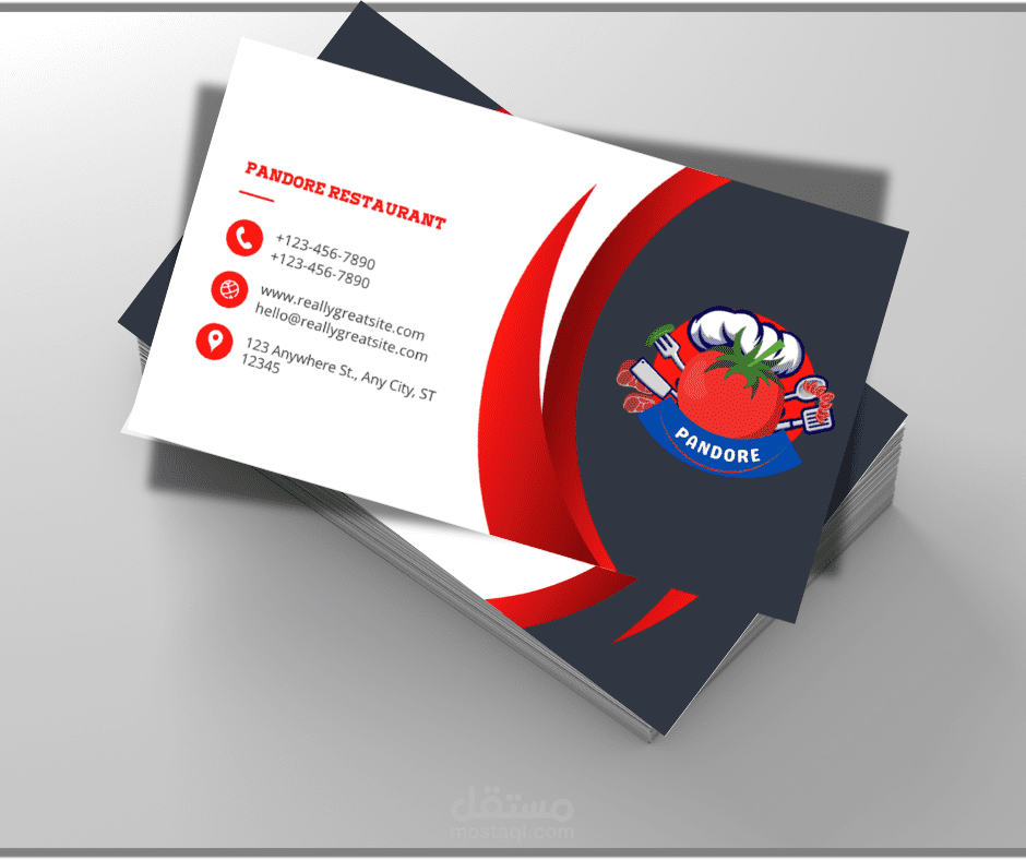 تصميم(business card)لشركات مختلفه