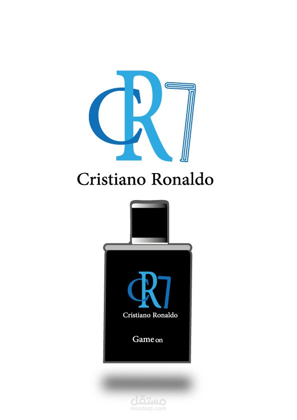 شعار لبرفان CR7 perfume logo