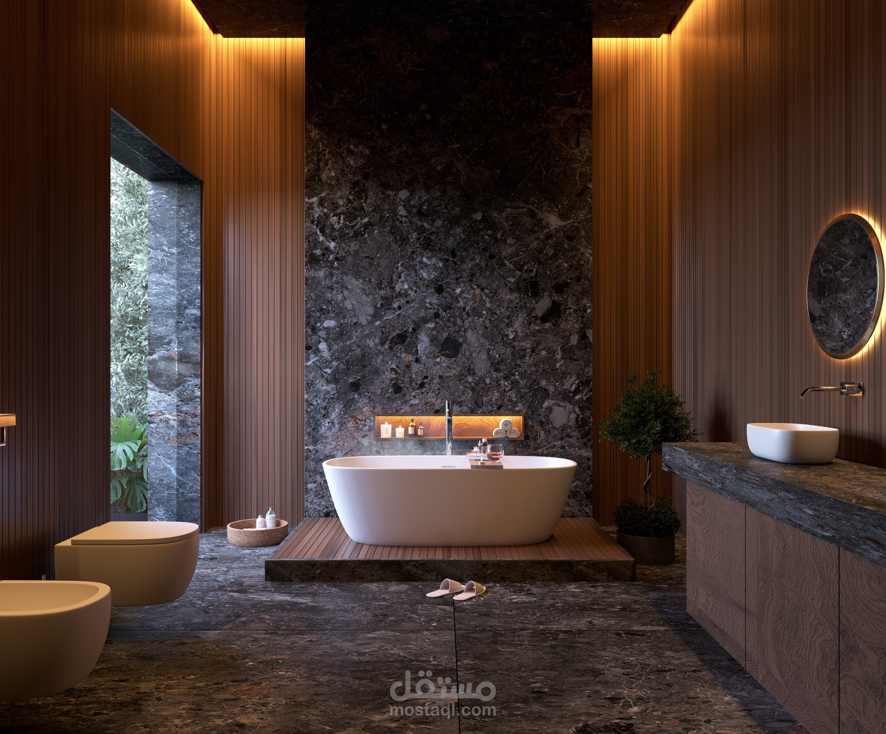 LUXURY BATHROOM DESIGN | مستقل