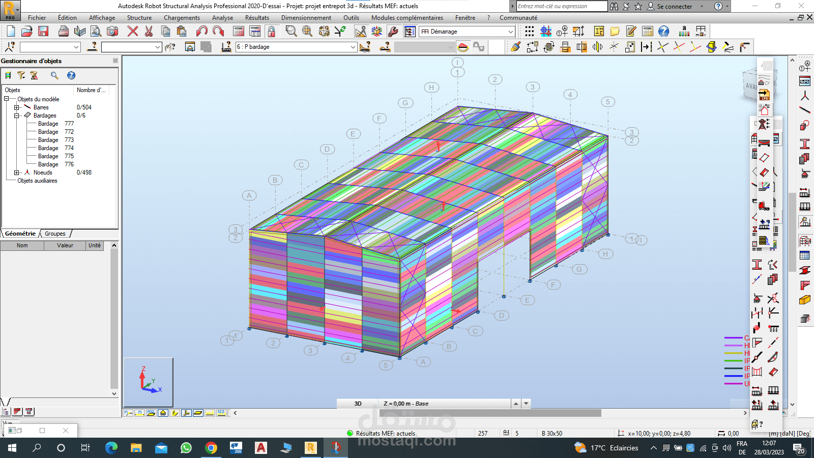 تصميم على برنامج Robot