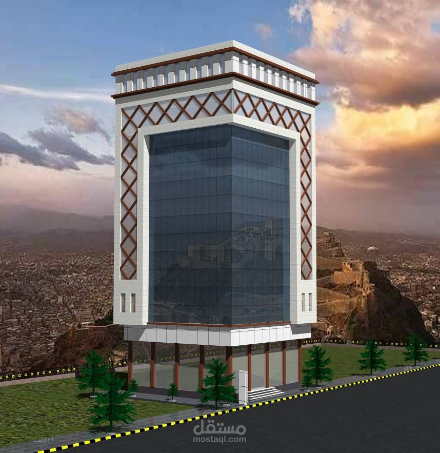 تصميم برج سكني