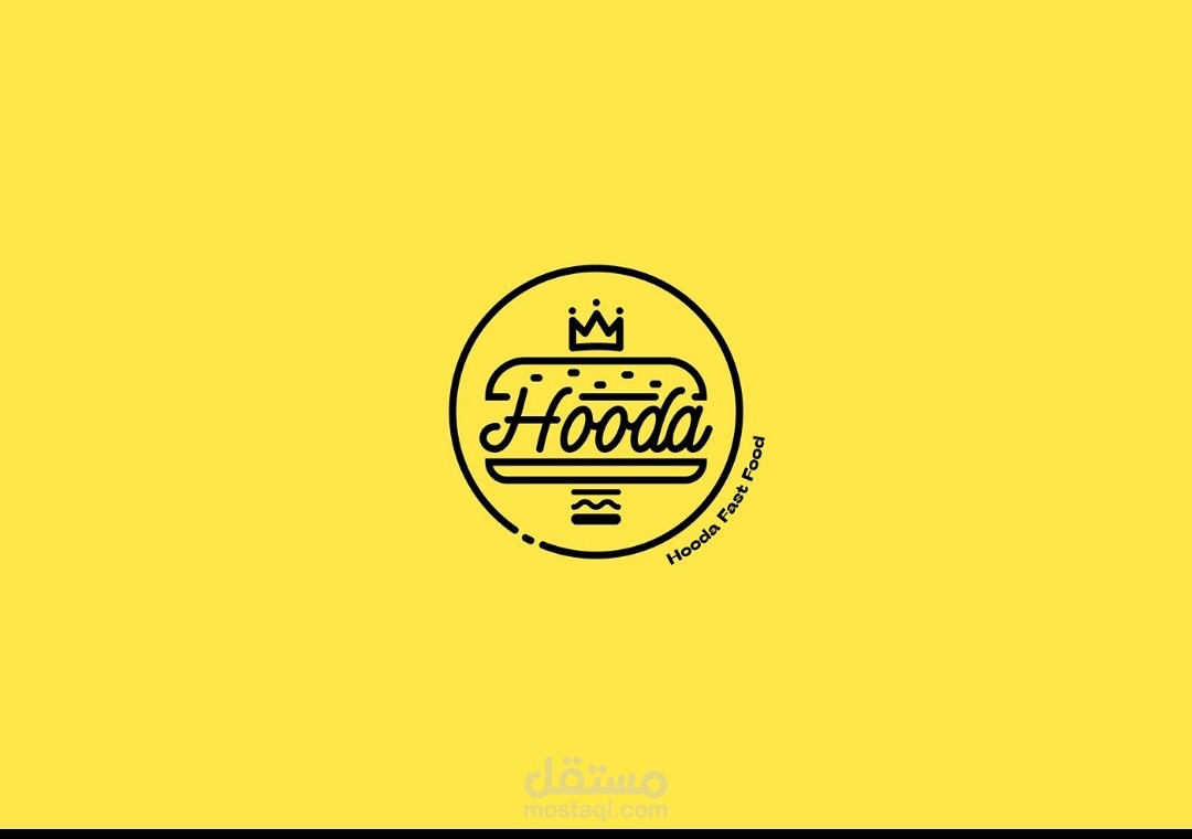 Hoda Fast Food Logo