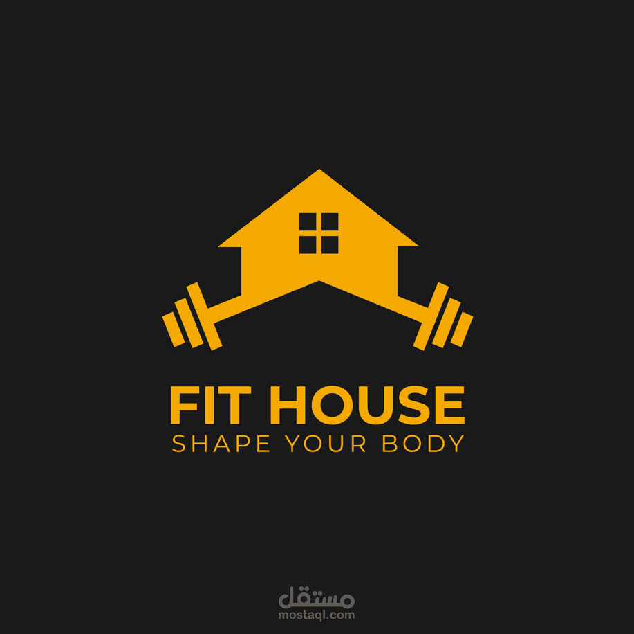 Gym or Fitness logo, Brand Identity Design