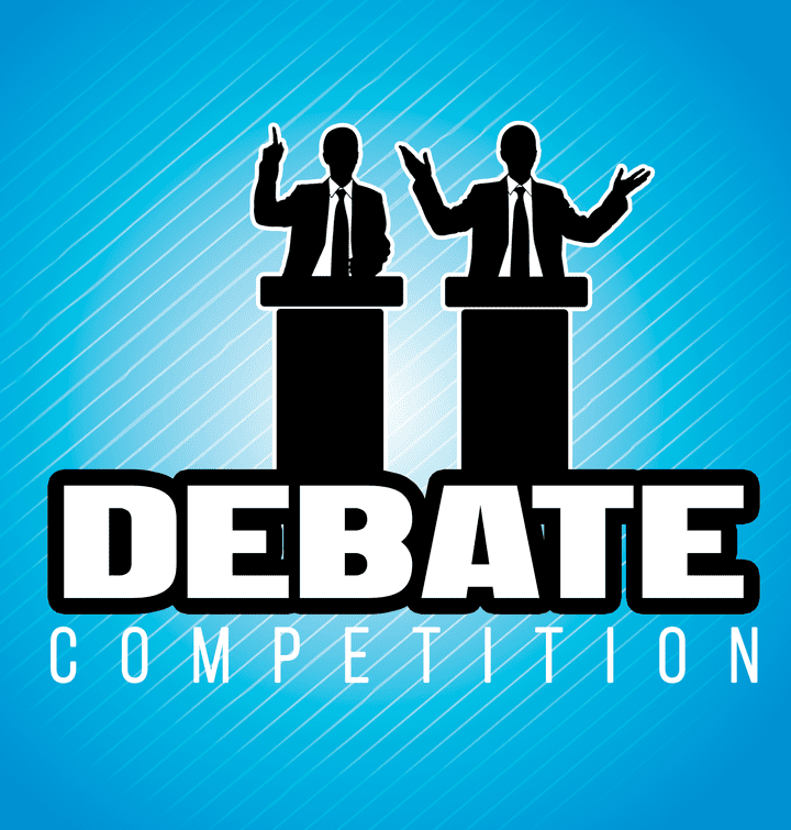 تصميم أعمال مسابقة Debate Competition