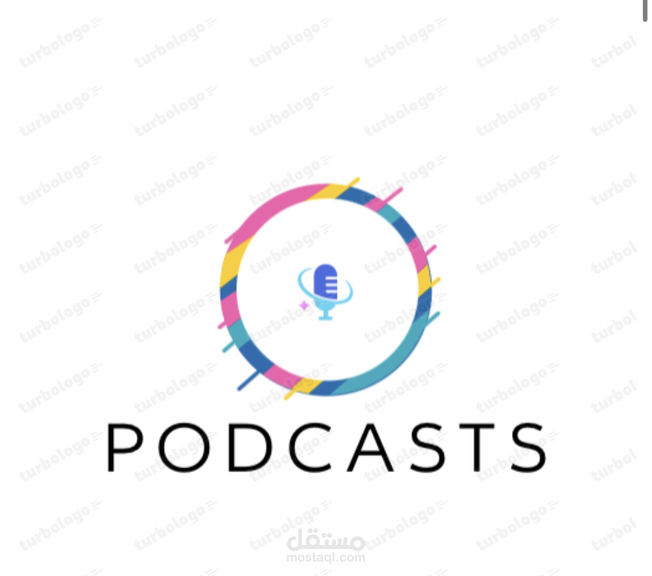 Logo podcast | مستقل