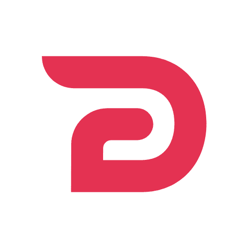 simple D logo