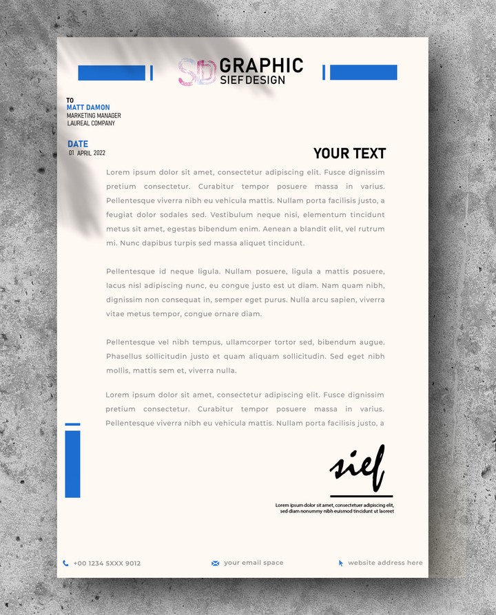 letterhead