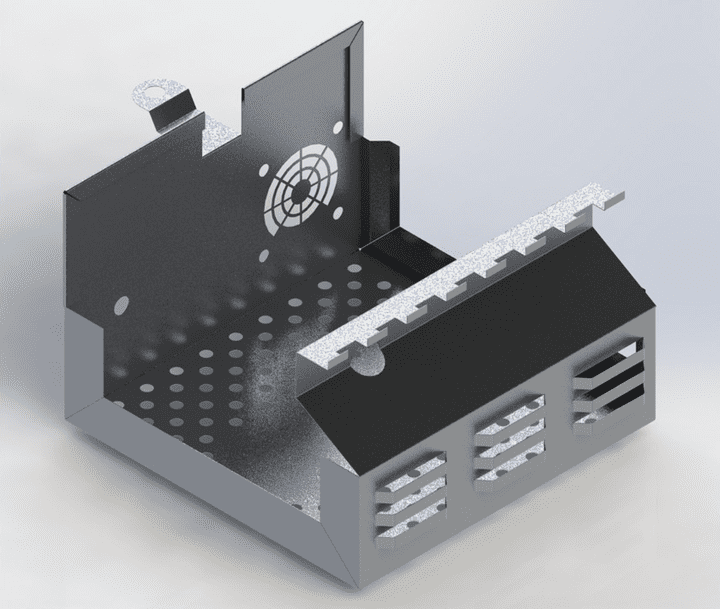 تصميم sheet metal  بدقة عالية