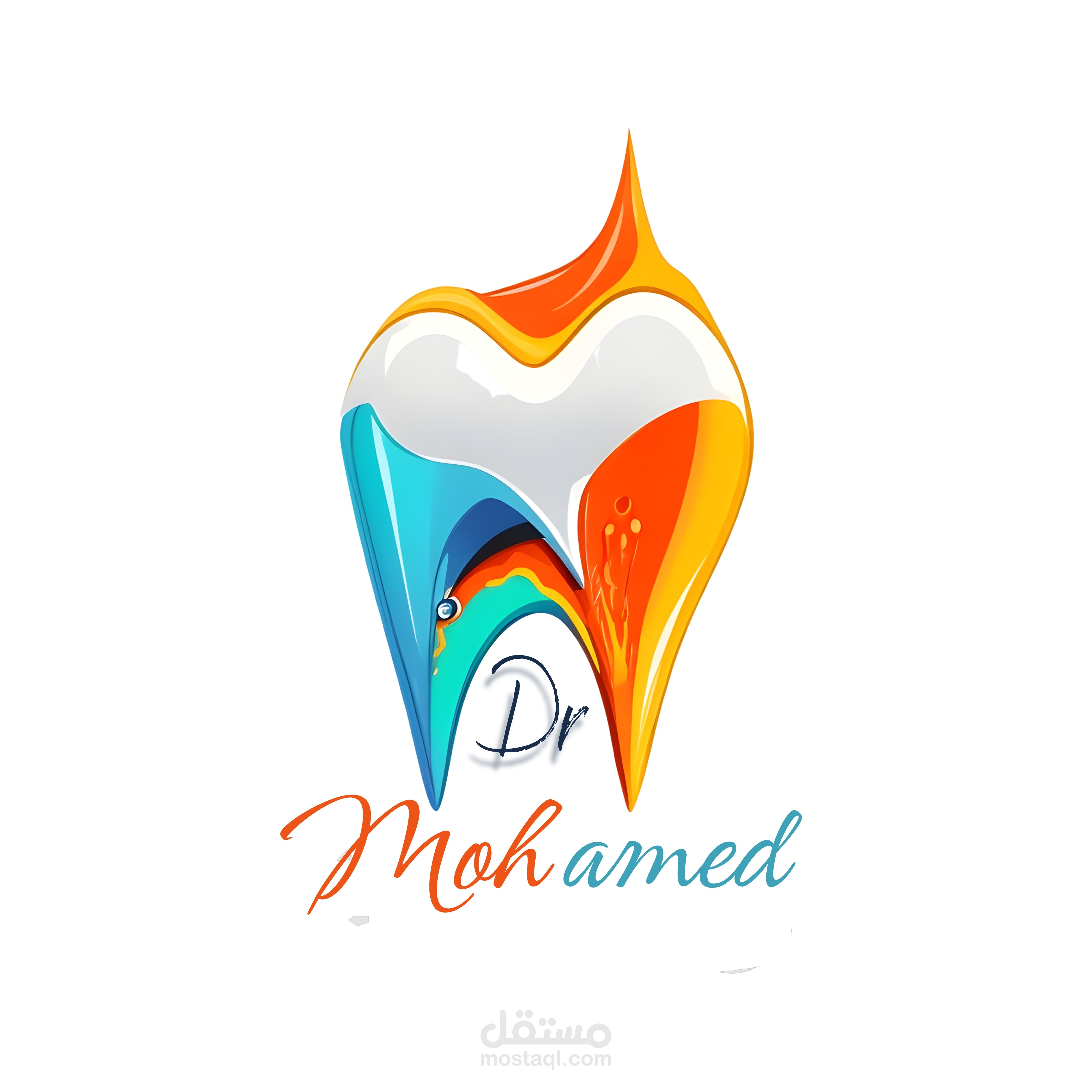 logo design | لوجو لطبيب اسنان