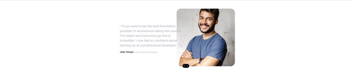 نموذج من أعمالي - Coding-Bootcamp-Testimonials-Slider