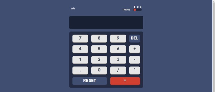 تطبيق آلة حاسبة ب 3 أشكاله - calculator-app with 3 themes