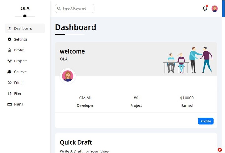 responsive Dashboard