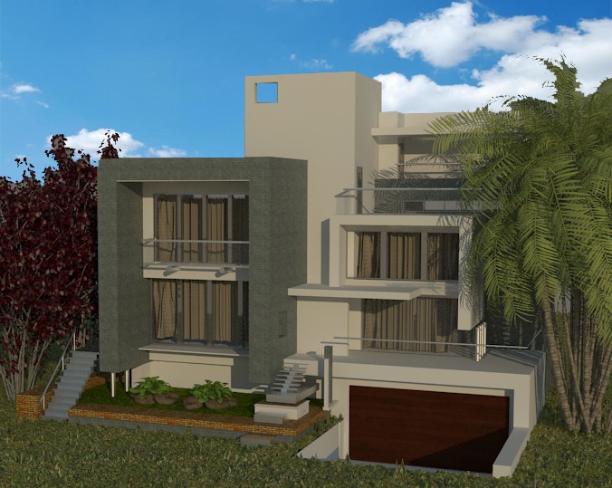 villa design.. exterior