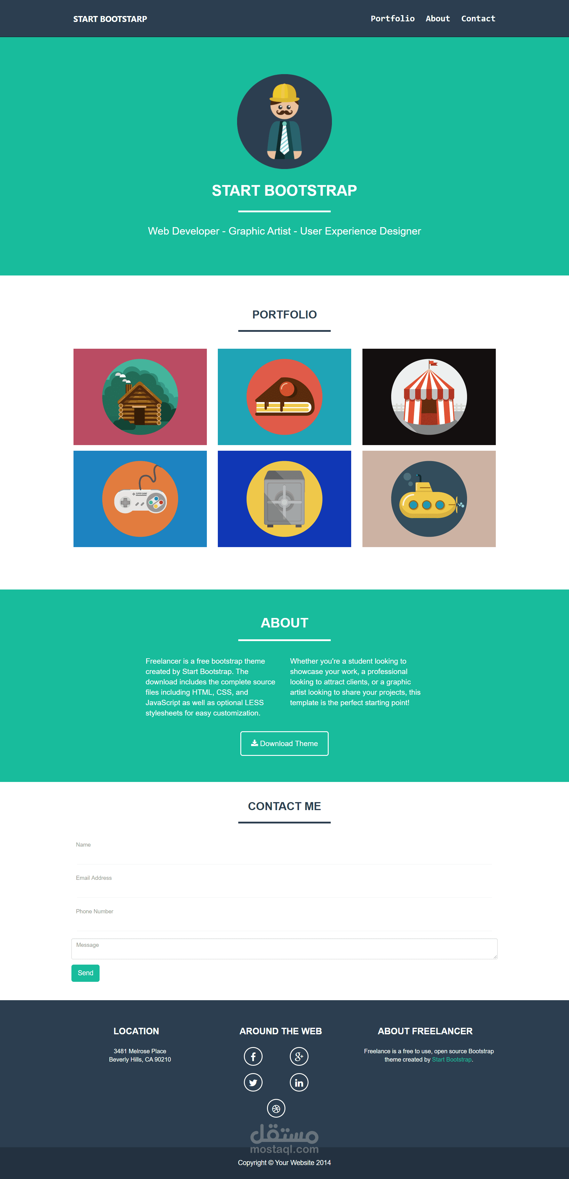 bootstrap template
