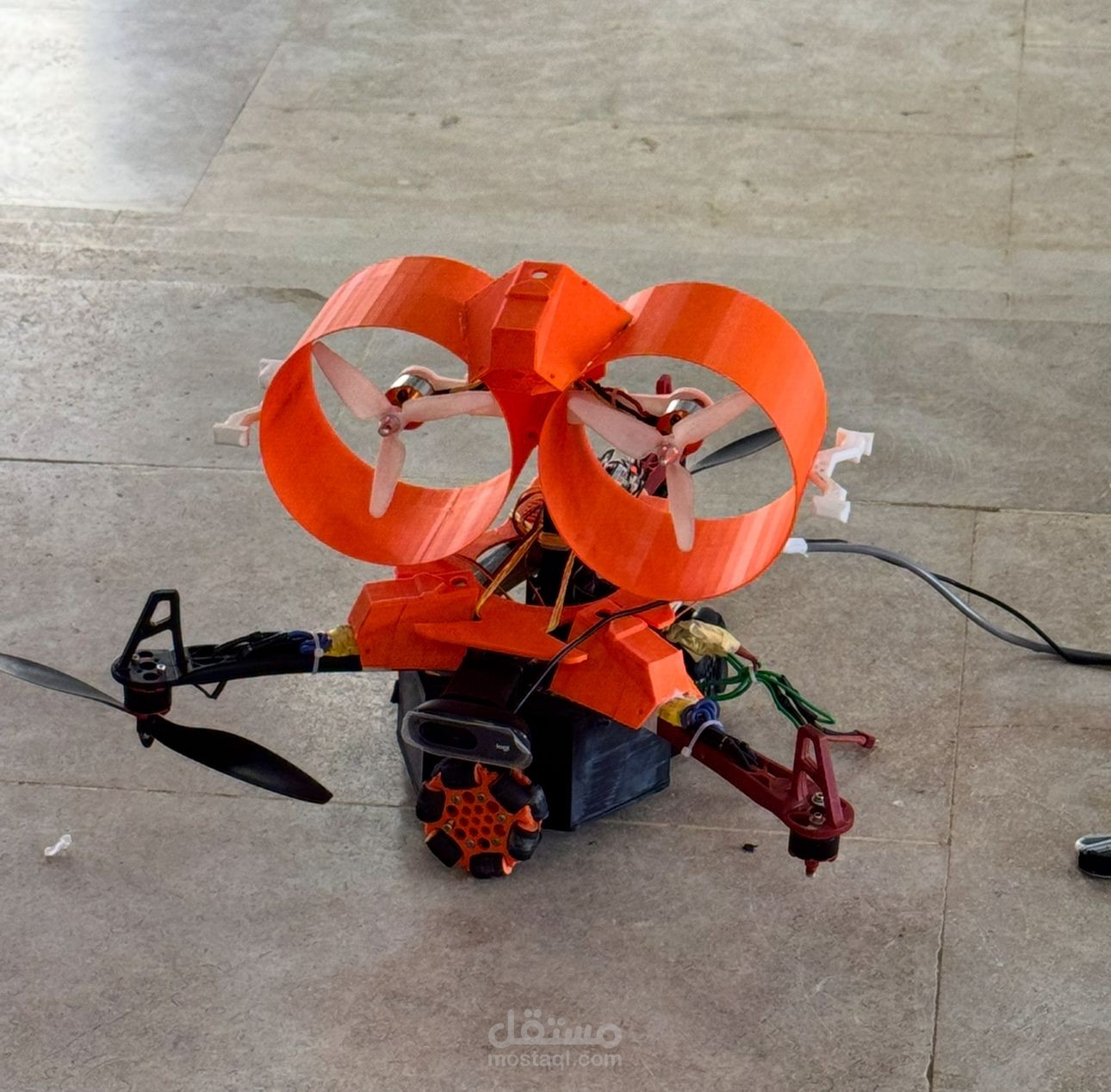 Wall Climbing Robot – ROS 2 Controlled Vertical Navigation and Object Detection