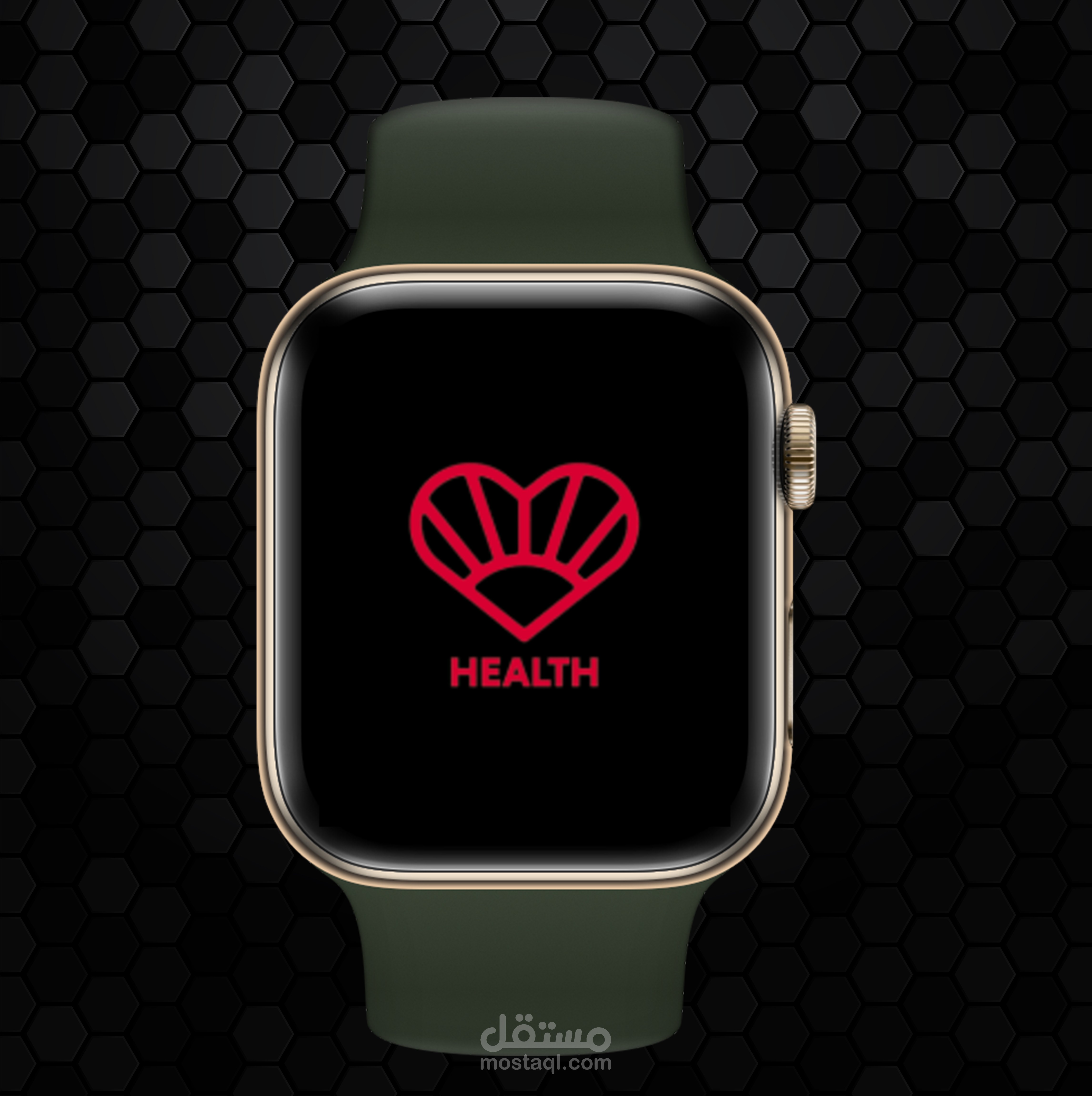 UI For Health App on Smart Watch