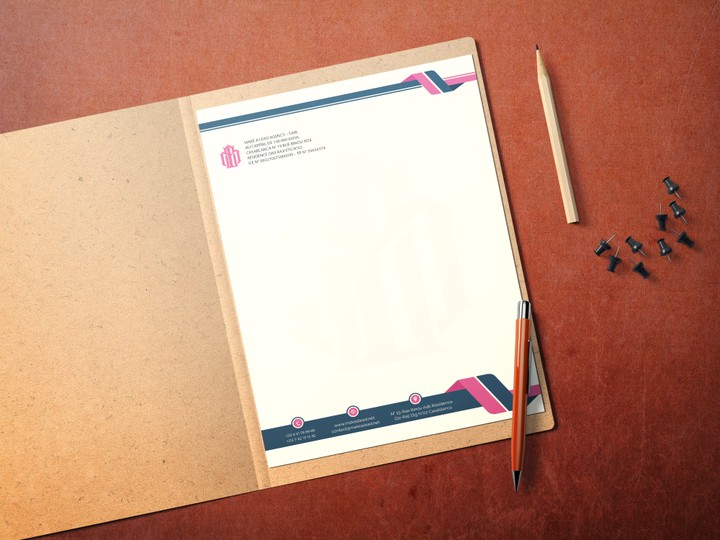 Letterheads أو ترويسات