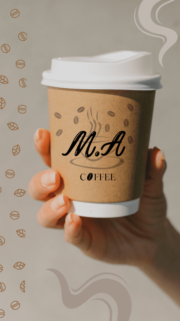 intro and logo for a cafe