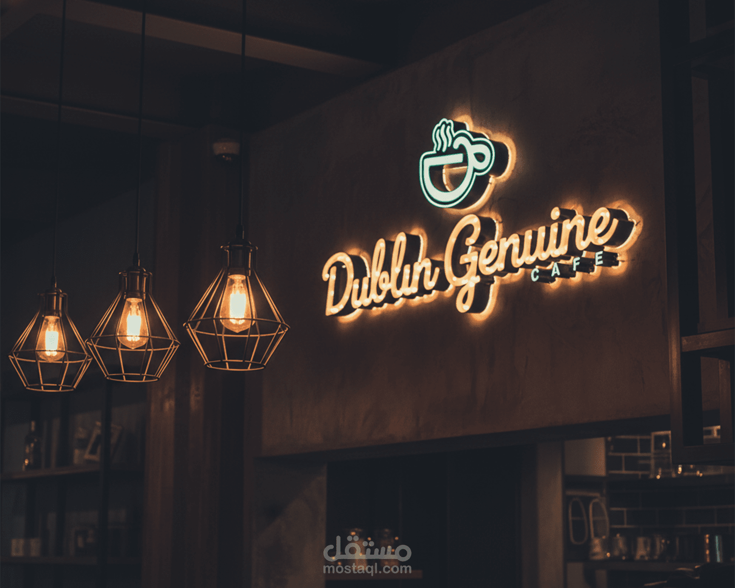 Dublin Genuine Cafe | Logo design