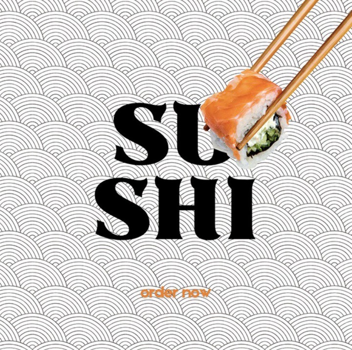 sushi social media design