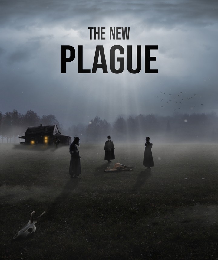 تصميم بوستر لفلم غير رسمي The Silent Plague