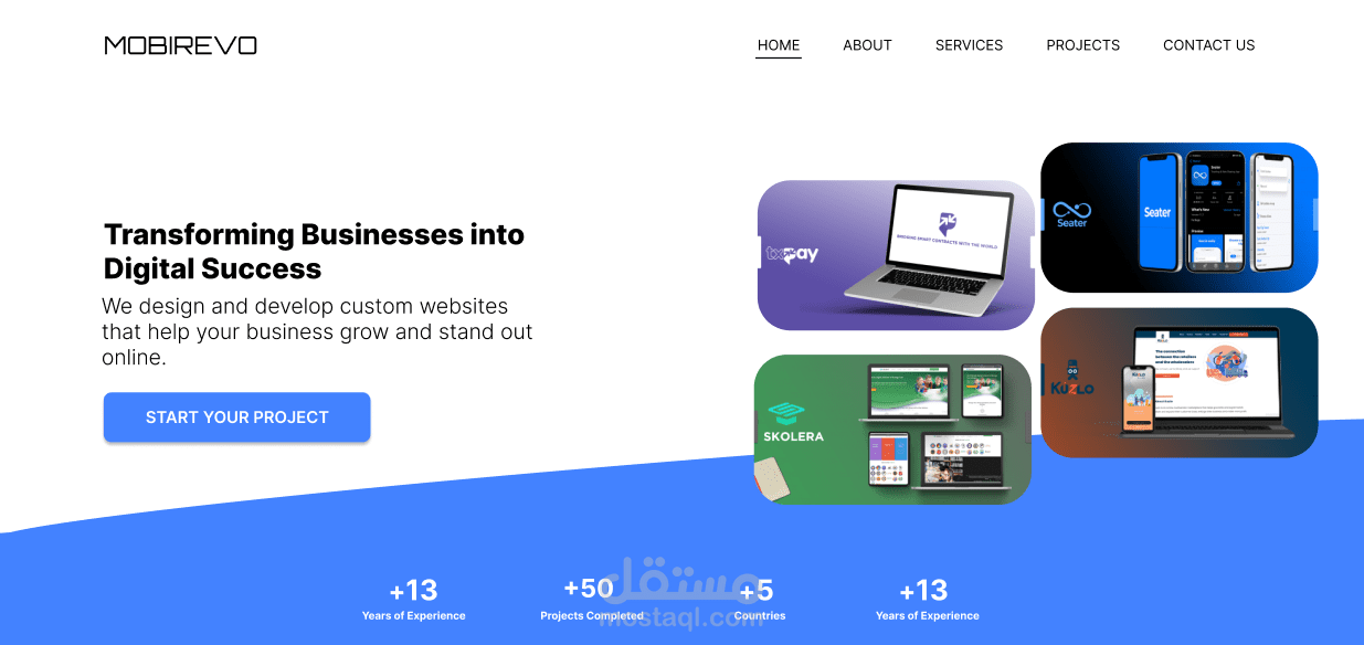 Landing Page - Software Company