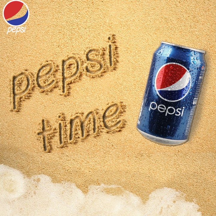 Social media design ad for Pepsi