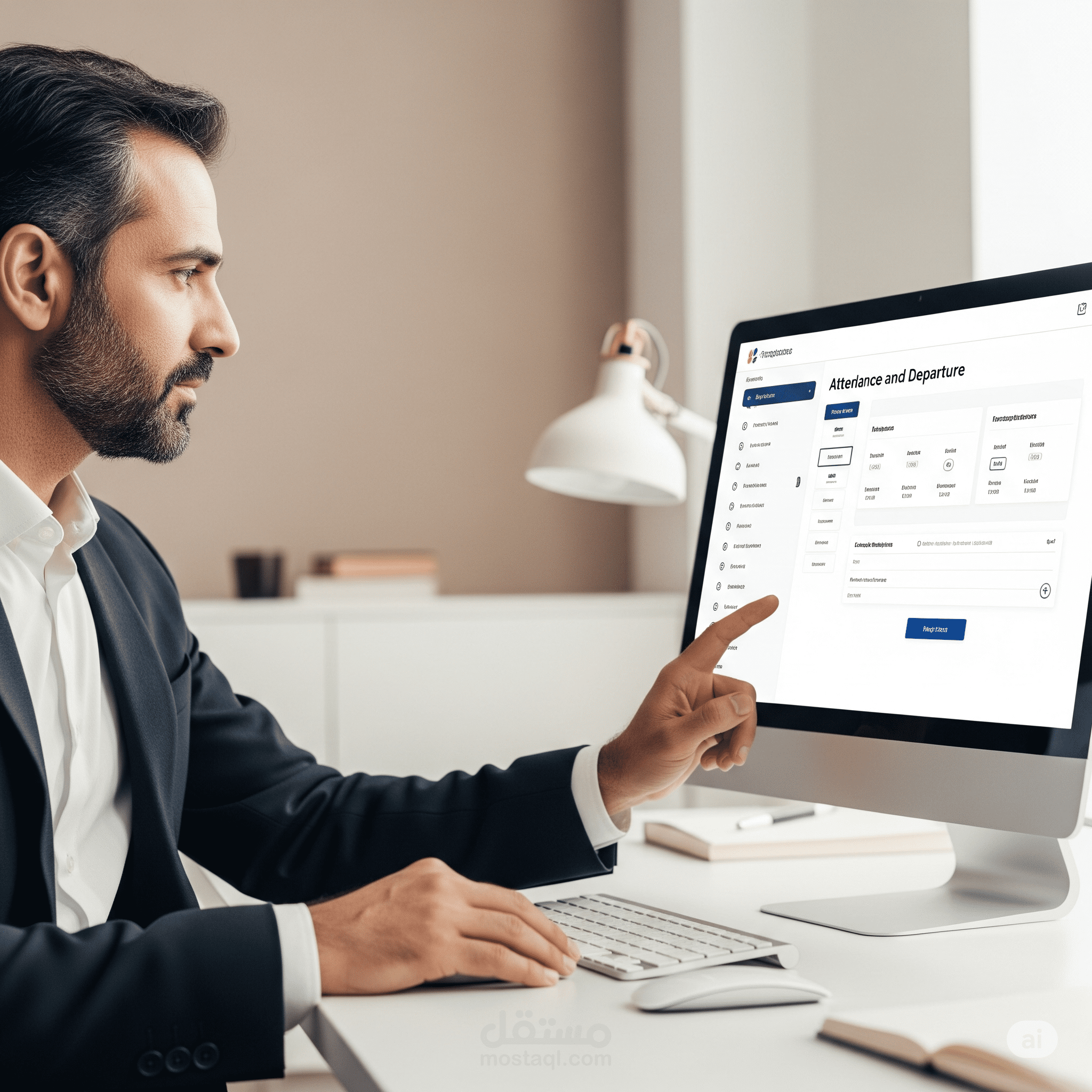 التعامل اليومي مع المنصات الحكومية والبرامج الاكترونية لموارد البشرية