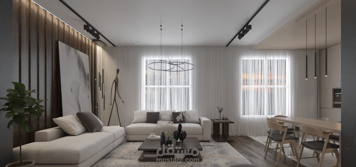 غرفة معيشة مودرن Modern living room