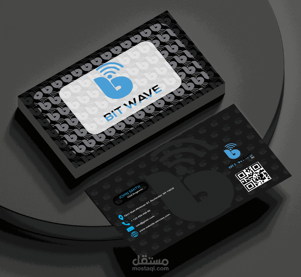 تصميم بطاقات العملBusiness card