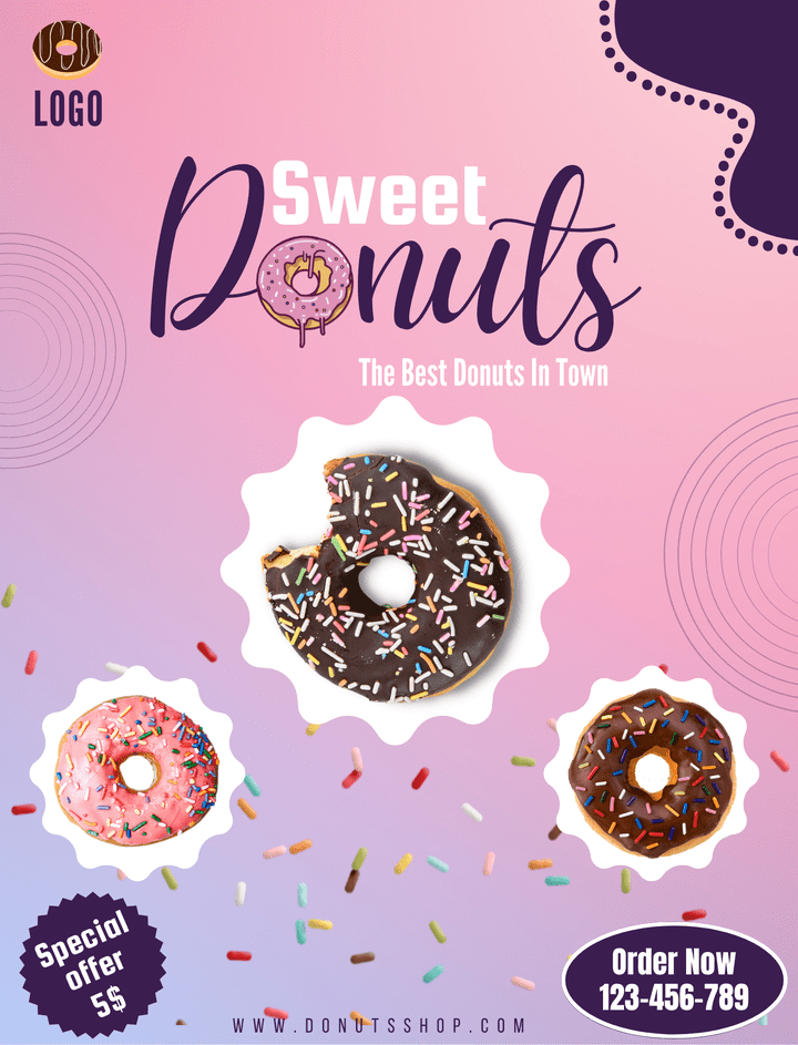 donuts flyer