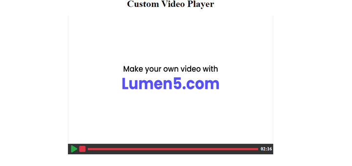 video player