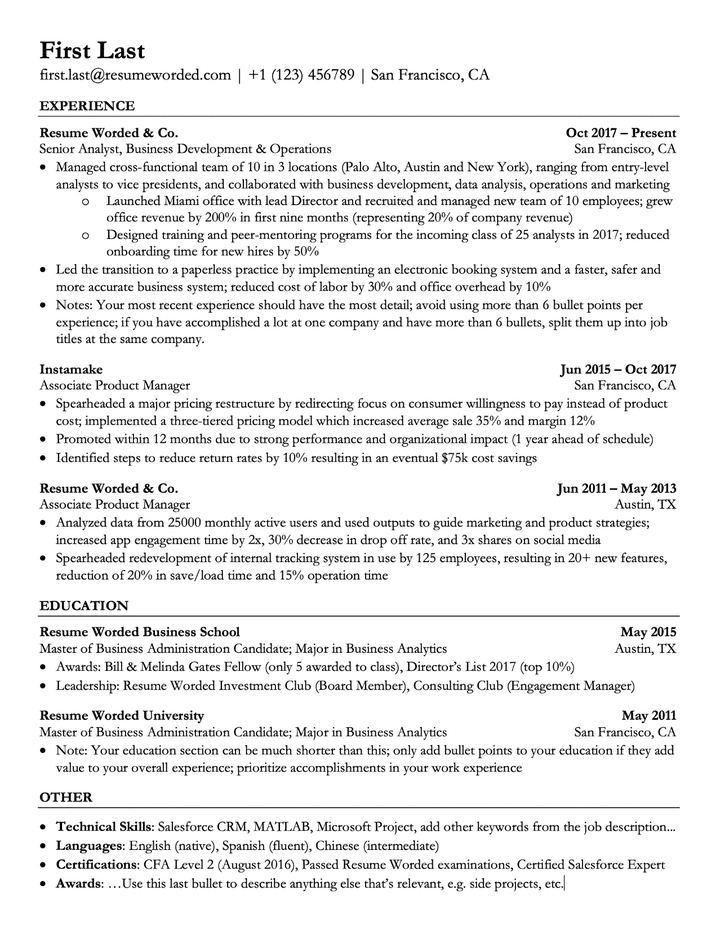 CV متوافق مع نظام ATS