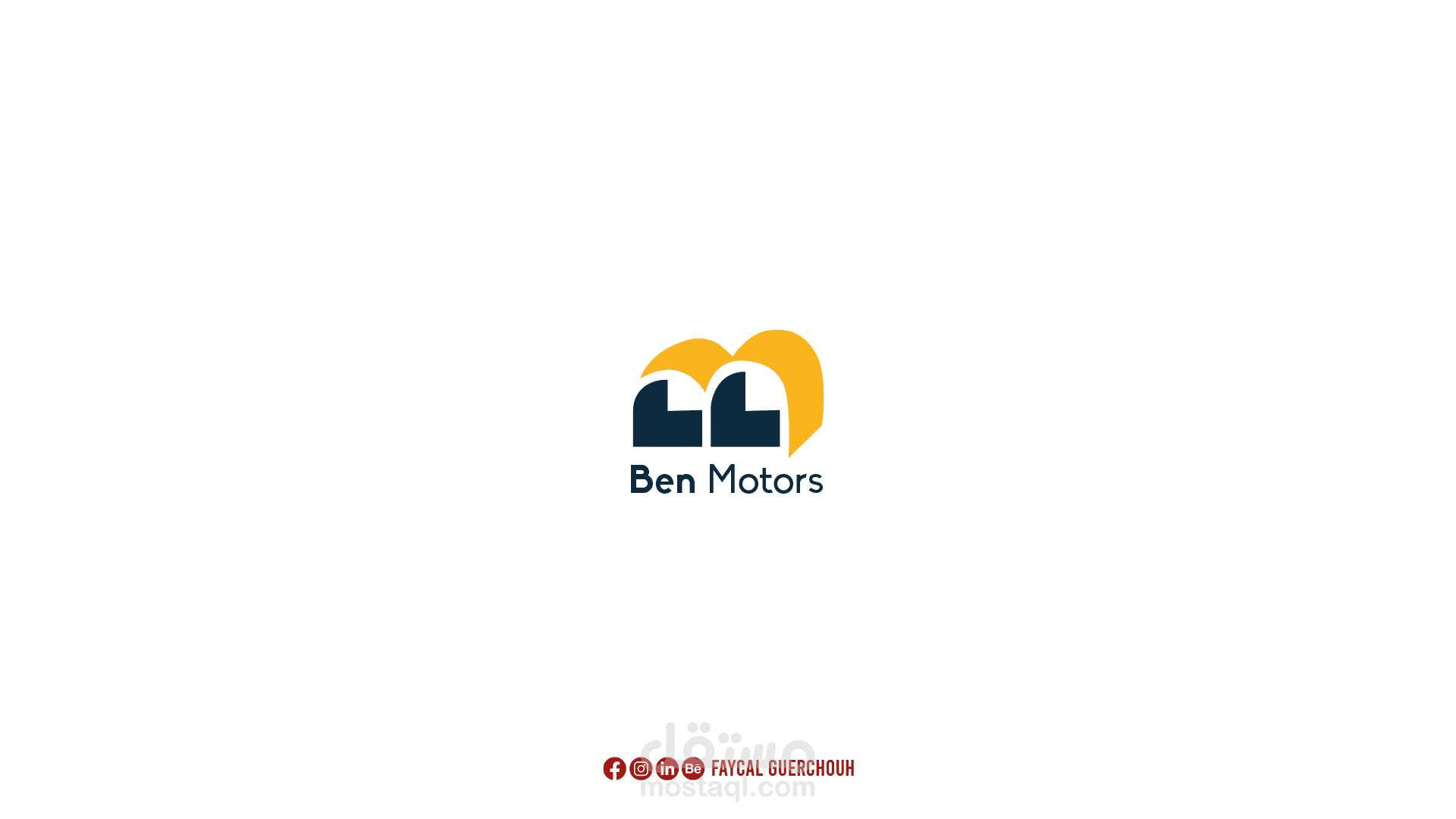 تصميم شعار BenMotors