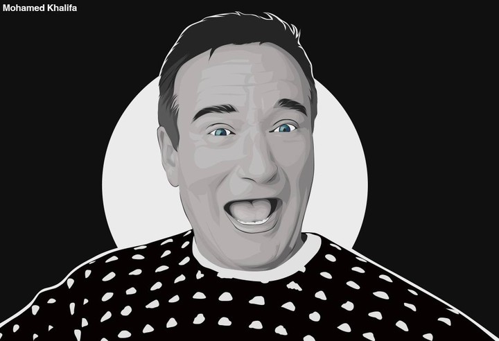 Robin Williams illustration