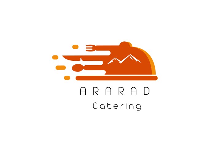 Logo and Visual Identity of Ararad Catering company