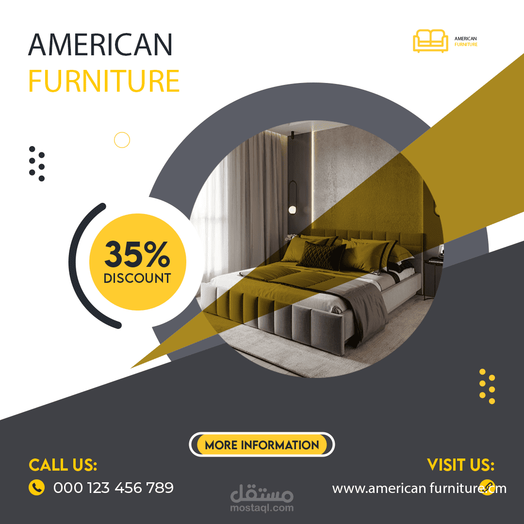 تصميم american furniture