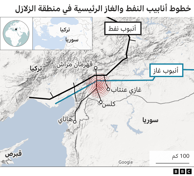 زلزال تركيا