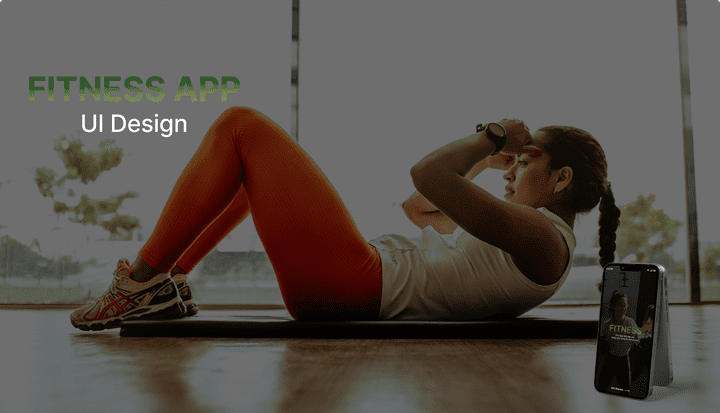 Fitness app design