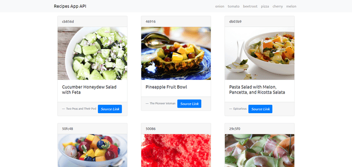 Recipes App