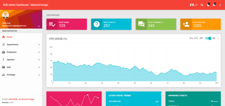 Admin Dashboard