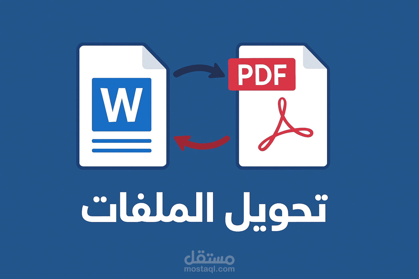 تحويل ملفات Word إلى PDF والعكس