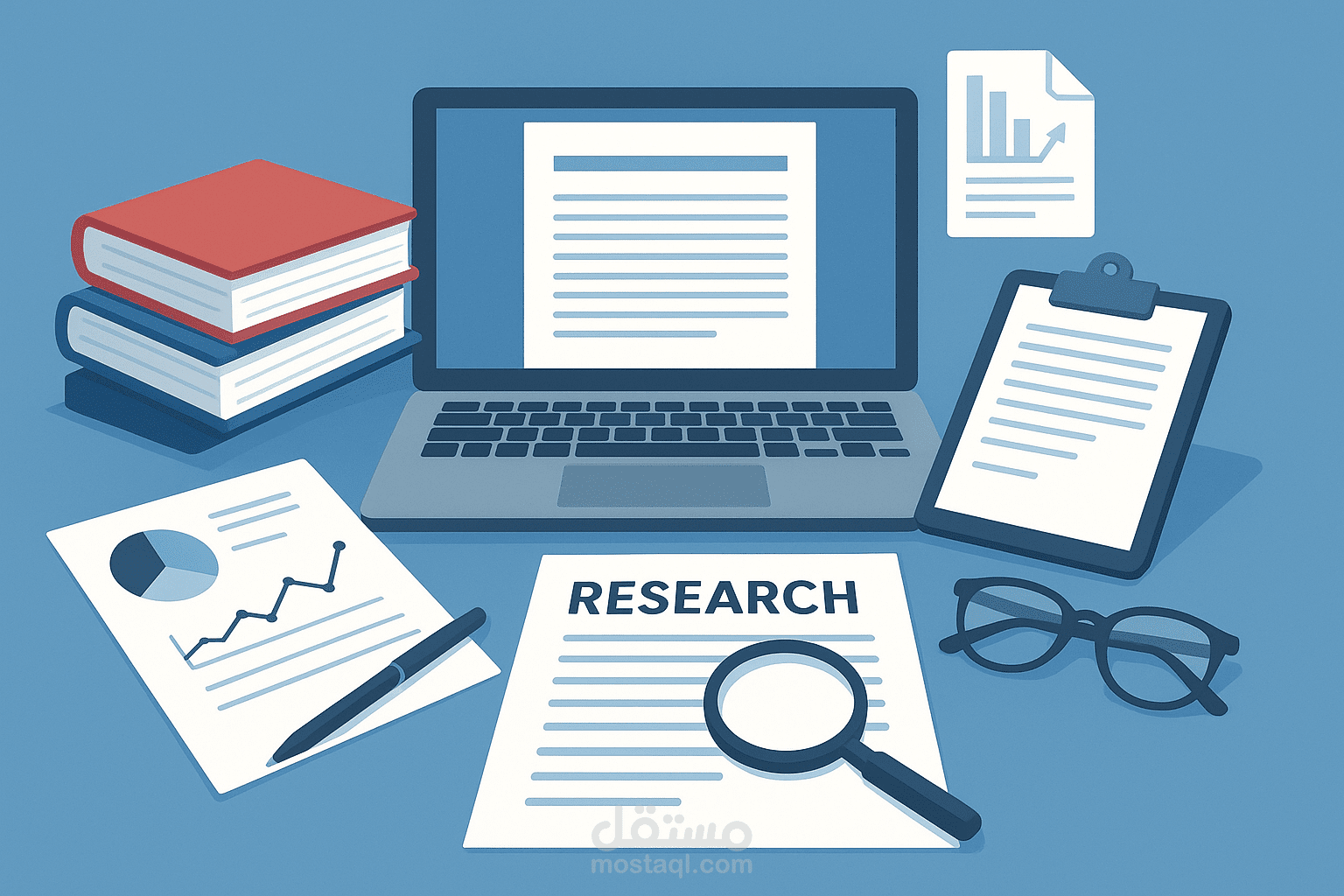 كتابة أبحاث جامعية وعلمية احترافية مع تنسيق ومراجع