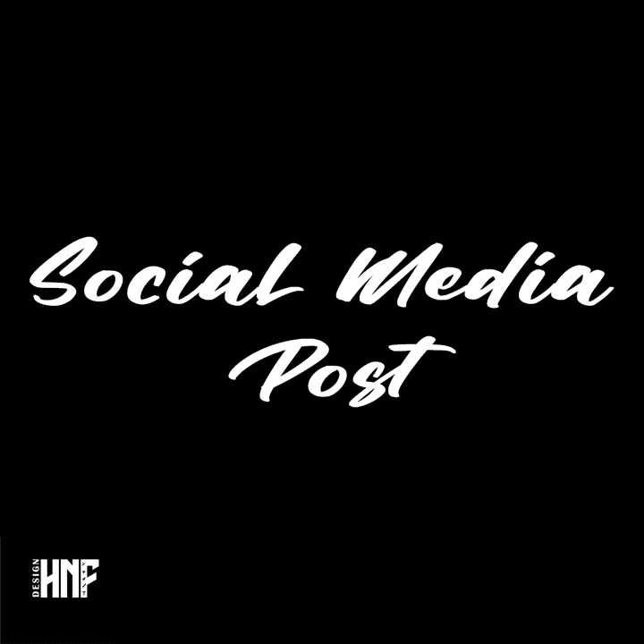 منشورات مواقع التواصل الإجتماعي \ Social Media Post